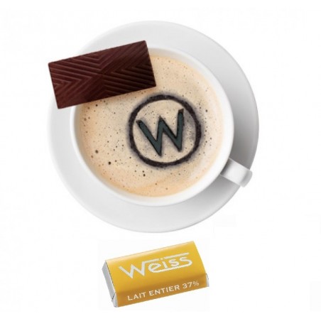 Tasse à café - Napolitain - Chocolat individuel - Chocolat au lait - Lait Entier Tasse à café - Napolitain - Chocolat individuel - Chocolat au lait - Lait Entier