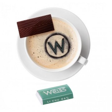 Tasse à café - Napolitain - Chocolat individuel - Chocolat noir - Li Chu