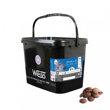 Chocolat de Pâtisserie Lait Galaxie 41% - 5Kg