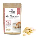 Chocolat à pâtisser blanc 34% - 250g