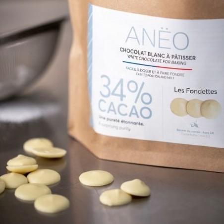 Chocolat blanc - chocolat à pâtisser - Chocolat blanc à pâtisser - 1 kg - Chocolat blanc - chocolat à pâtisser - Chocolat blanc à pâtisser - 1 kg -
