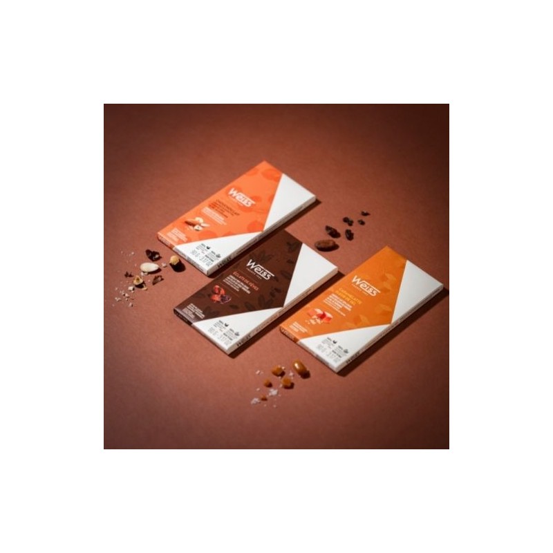 Tablette de chocolat Caramelatte Fleur de Sel 35%