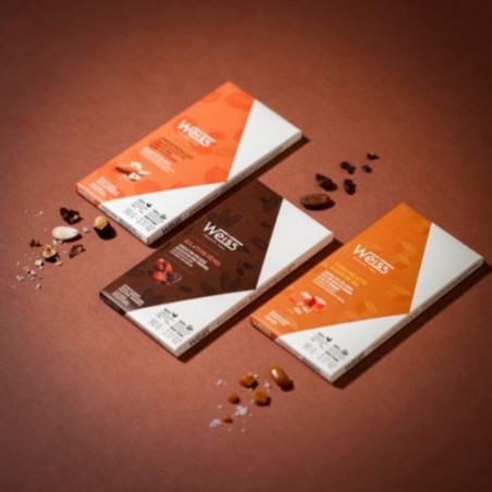 Tablette de chocolat Caramelatte Fleur de Sel 35%