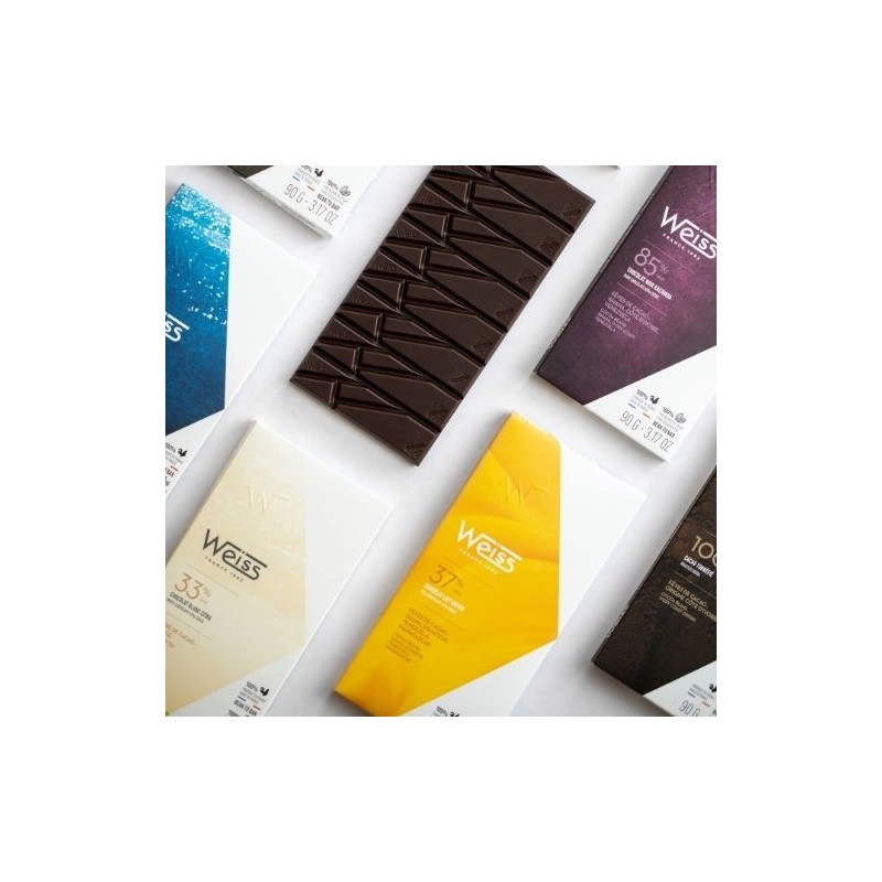 Chocolat noir Kacinkoa 85% - Tablette de chocolat noir Kacinkoa - 90g Chocolat noir Kacinkoa 85% - Tablette de chocolat noir Kacinkoa - 90g
