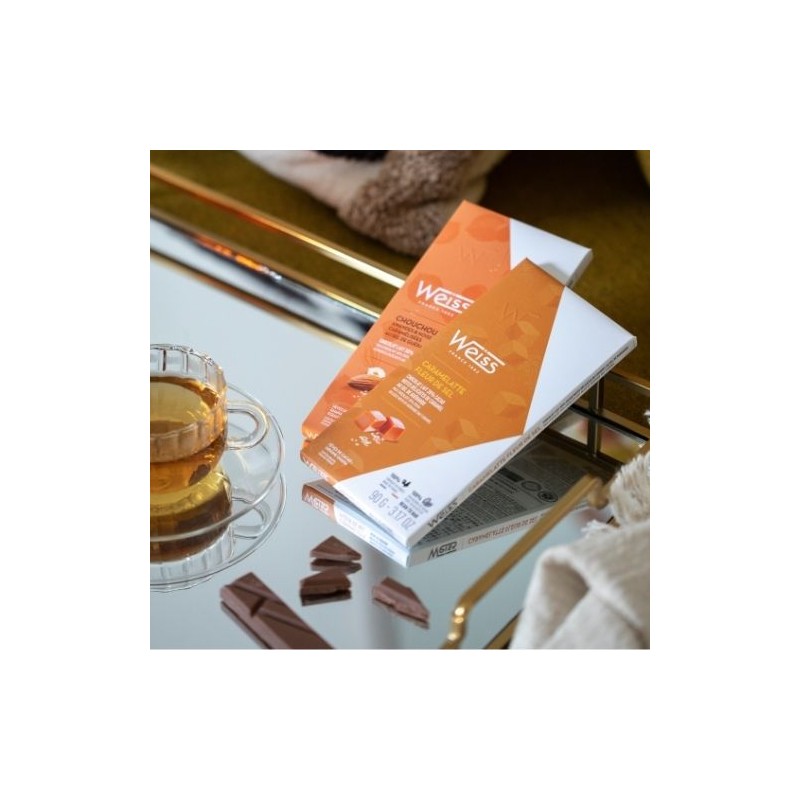 Chocolat au lait - Chouchou 38% - 90g Chocolat au lait - Chouchou 38% - 90g