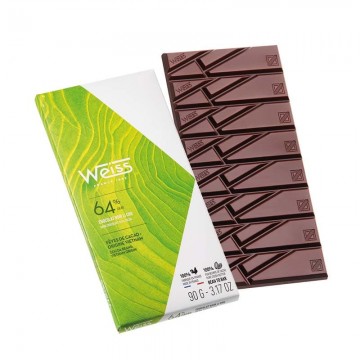 Tablette de chocolat Noir Li Chu 64% - 90g - Chocolat du Vietnam
