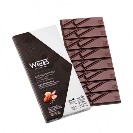 Tablette de chocolat Chouchou Noir 72% - Weiss Tablette de chocolat Chouchou Noir 72% - Weiss