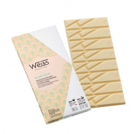 Tablette de chocolat Blanc Calin Oryola 30% - Weiss Tablette de chocolat Blanc Calin Oryola 30% - Weiss
