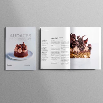 Livre 140 ans Audaces de Chocolat - Recettes de Grands chefs pâtissiers
