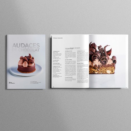Livre 140 ans Audaces de Chocolat - Recettes de Grands chefs pâtissiers