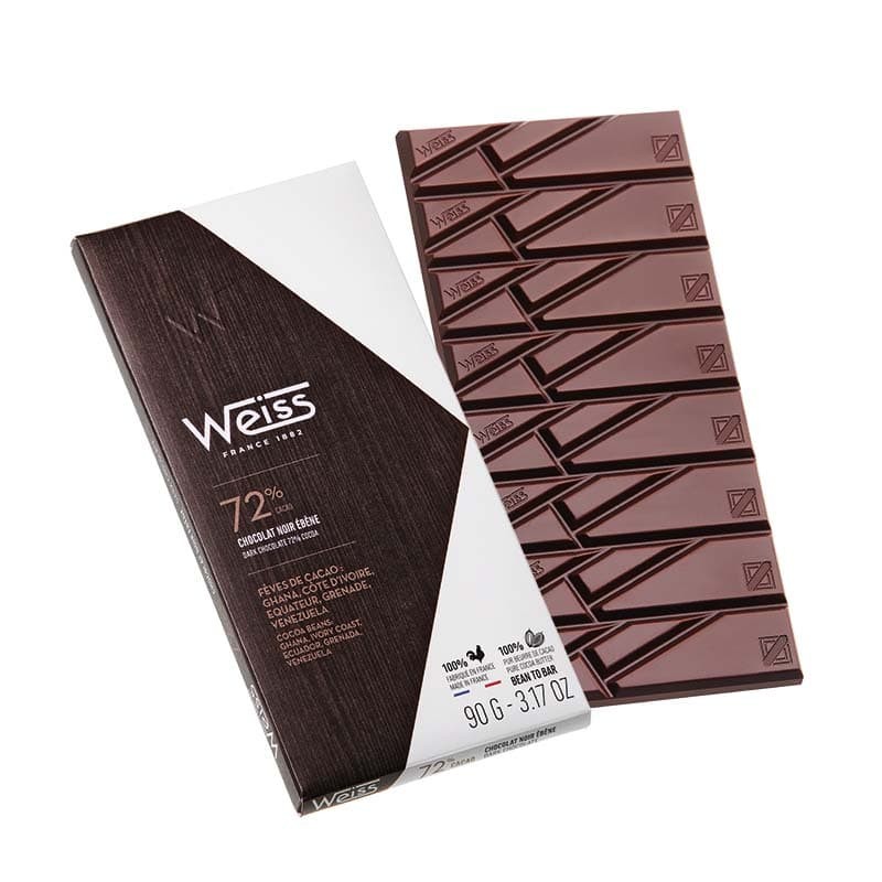 Tablette - Chocolat Noir - Ebène 72% - 90g