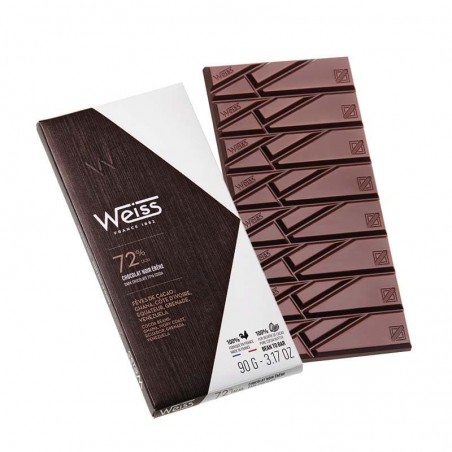 Tablette - Chocolat Noir - Ebène 72% - 90g