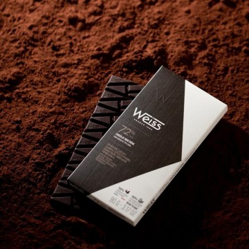 Tablette - Chocolat Noir - Ebène 72% - 90g