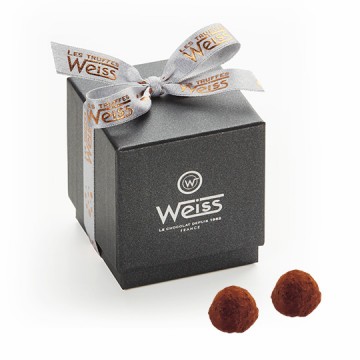 Coffret de Truffes - Chocolats de Noël - 150g - Cadeau chocolat Noël