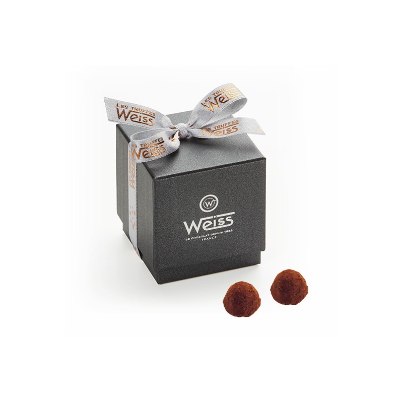 Coffret de Truffes - Chocolats de Noël - 150g - Cadeau chocolat Noël Coffret de Truffes - Chocolats de Noël - 150g - Cadeau chocolat Noël