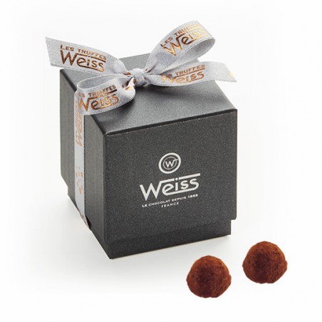 Coffret de Truffes - Chocolats de Noël - 150g - Cadeau chocolat Noël Coffret de Truffes - Chocolats de Noël - 150g - Cadeau chocolat Noël