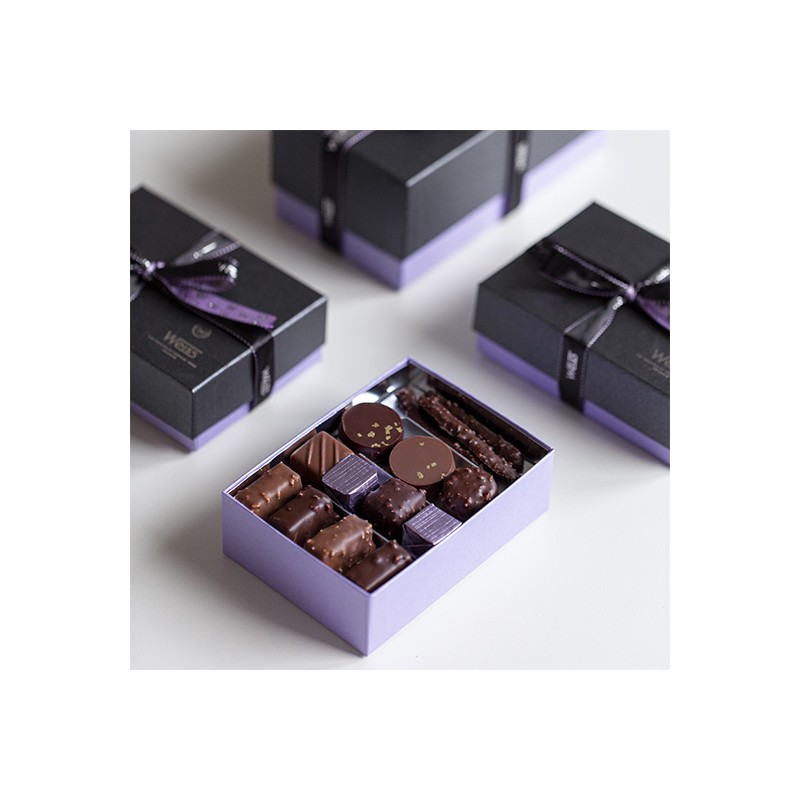 Ballotin Chocolats et Pralinés - Coffret cadeau - Coffret à offrir - Bonbons de chocolat Ballotin Chocolats et Pralinés - Coffret cadeau - Coffret à offrir - Bonbons de chocolat