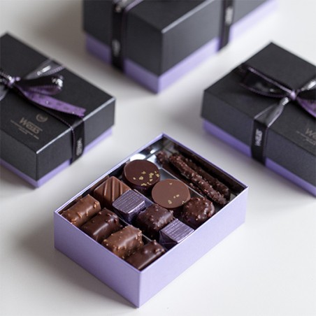 Ballotin Chocolats et Pralinés - Coffret cadeau - Coffret à offrir - Bonbons de chocolat Ballotin Chocolats et Pralinés - Coffret cadeau - Coffret à offrir - Bonbons de chocolat