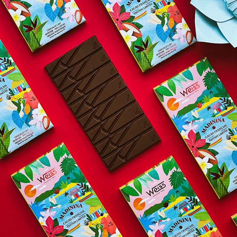 Tablette de chocolat Madinina - Dark Milk 50% - 90g Tablette de chocolat Madinina - Dark Milk 50% - 90g