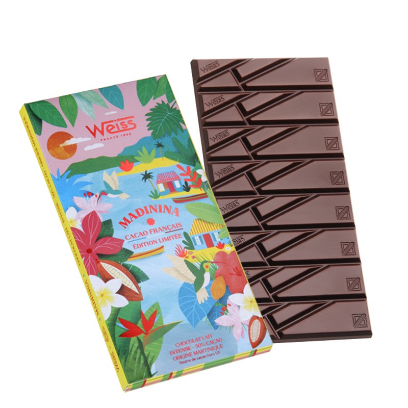 Tablette de chocolat Madinina - Dark Milk 50% - 90g Tablette de chocolat Madinina - Dark Milk 50% - 90g
