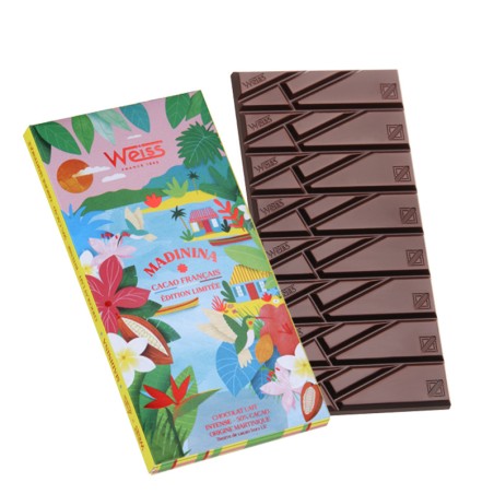 Tablette de chocolat Madinina - Dark Milk 50% - 90g Tablette de chocolat Madinina - Dark Milk 50% - 90g