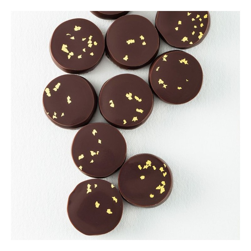 Ballotin Palets Or - Boîte fermée - Chocolat Palet Or - Feuille d'or - Chocolat de Noël - Coffret à offrir - Noël Ballotin Palets Or - Boîte fermée - Chocolat Palet Or - Feuille d'or - Chocolat de Noël - Coffret à offrir - Noël