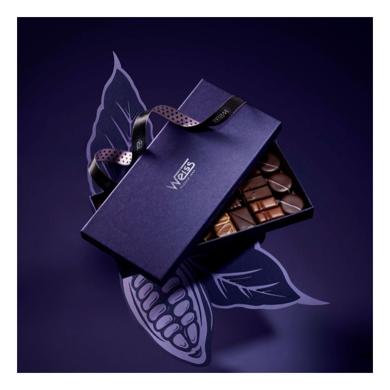 Coffret N°2 - 18 Chocolats et Pralinés - Assortiment de chocolat - Idée cadeau - Coffret à offrir - Coffret chocolat cadeau - Coffret N°2 - 18 Chocolats et Pralinés - Assortiment de chocolat - Idée cadeau - Coffret à offrir - Coffret chocolat cadeau -