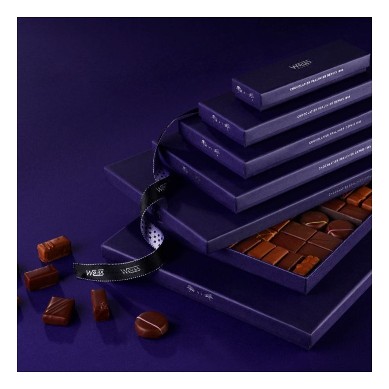 Coffret N°5 - 80 Chocolats et Pralinés Coffret N°5 - 80 Chocolats et Pralinés