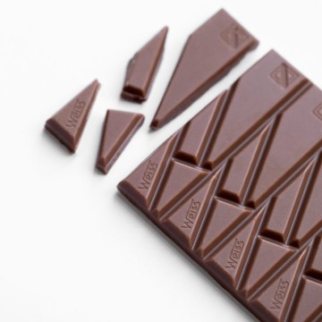 Tablette de chocolat au Lait Gianduja 35% - 90g - Noisette torréfié
