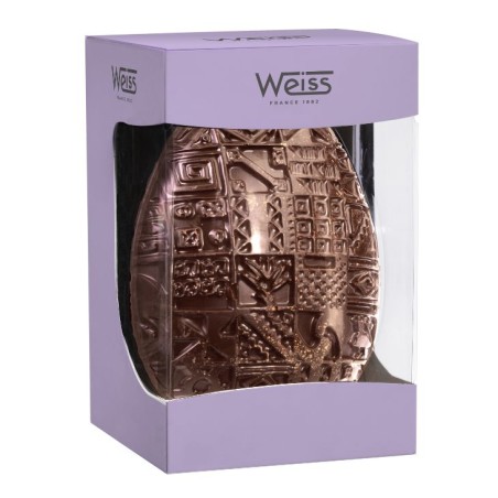Oeuf Weiss - Chocolat de Pâques Lait 38% - 460g Oeuf Weiss - Chocolat de Pâques Lait 38% - 460g