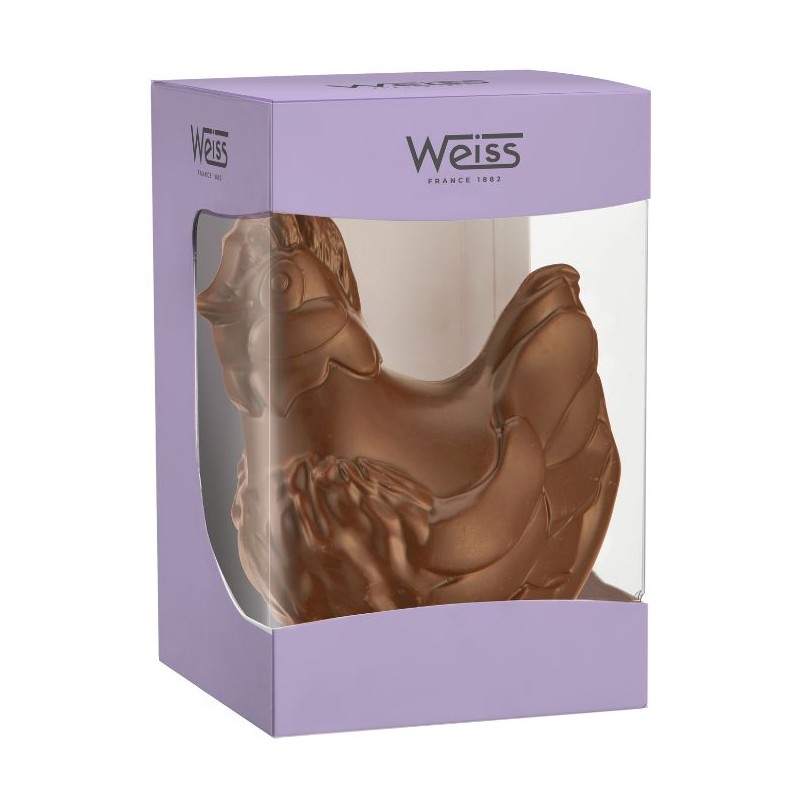 Poule de Pâques - Chocolat au lait 38% - 380g Poule de Pâques - Chocolat au lait 38% - 380g