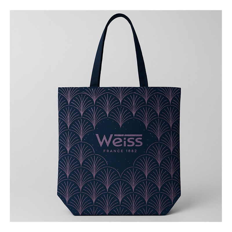 Totebag Chocolat Weiss - Made in France Totebag Chocolat Weiss - Made in France
