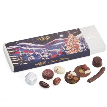 Coffret spécialités chocolats de Noël - 340g