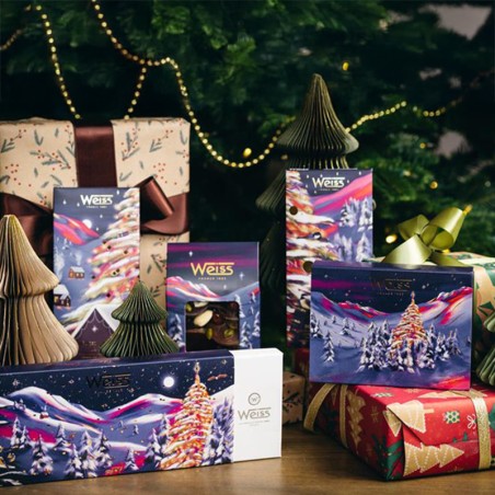 Collection de Noel - Coffret de chocolat de noel - chocolaterie Weiss Collection de Noel - Coffret de chocolat de noel - chocolaterie Weiss