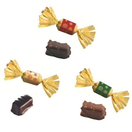 Papillotes - Nougats et Pralinés - 250g Papillotes - Nougats et Pralinés - 250g