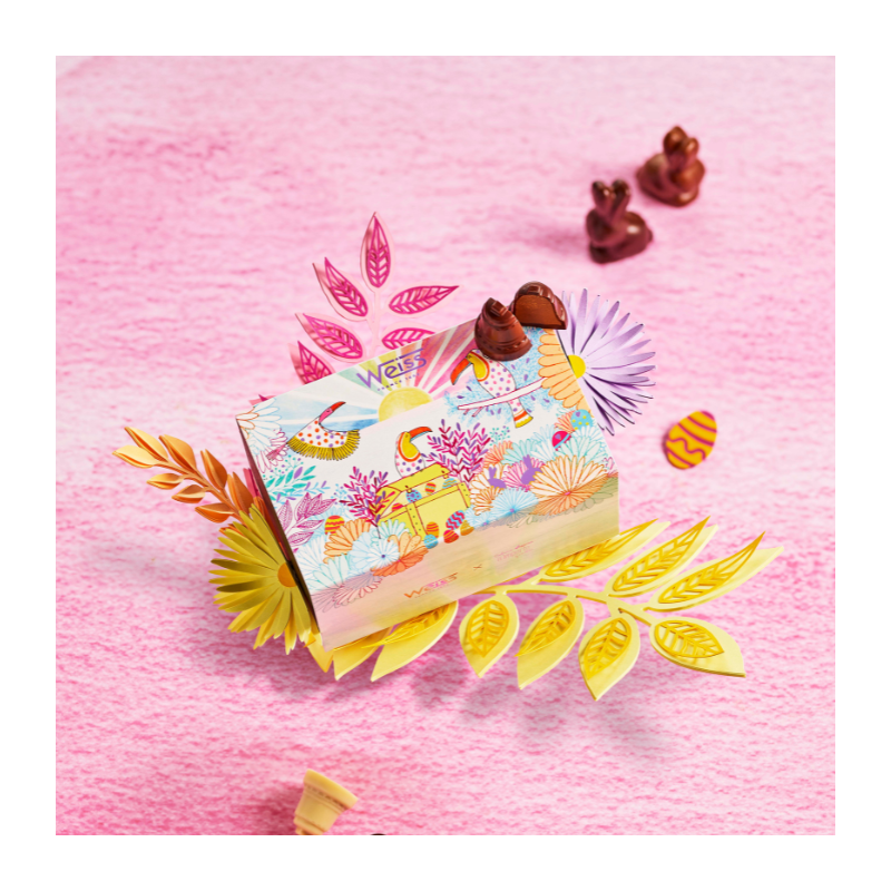 Ballotin Moulage Fourrées - Collection de Pâques - 260 g Ballotin Moulage Fourrées - Collection de Pâques - 260 g