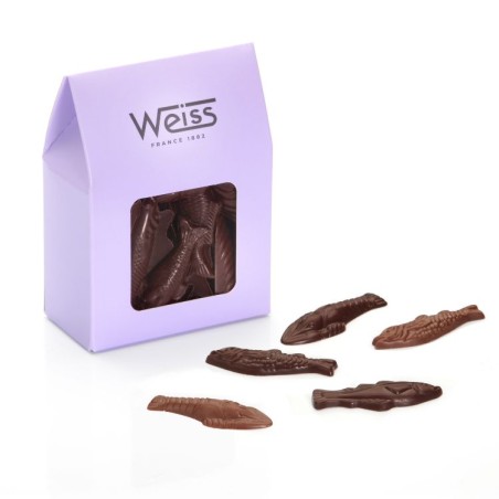 Fritures de Pâques en chocolat artisanal Chocolat Noir & Lait Fritures de Pâques en chocolat artisanal Chocolat Noir & Lait