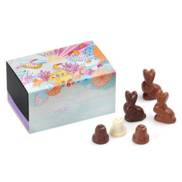 Ballotin Moulages Fourrés - Chocolats de Pâques -260g