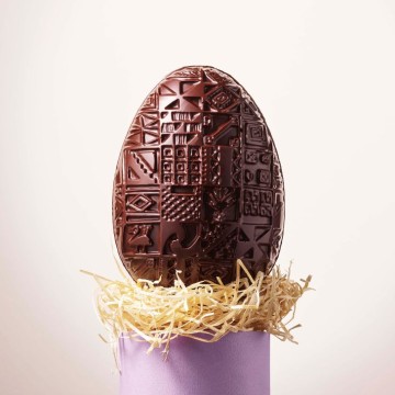Œuf Weiss - Chocolat de Pâques noir 72% - 500g
