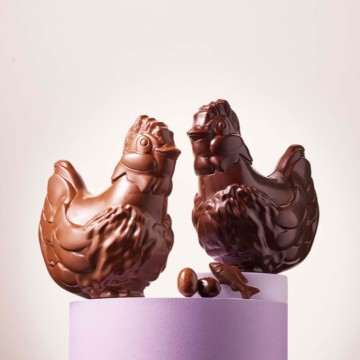 Poule de Pâques - Chocolat au lait 38% - 300g
