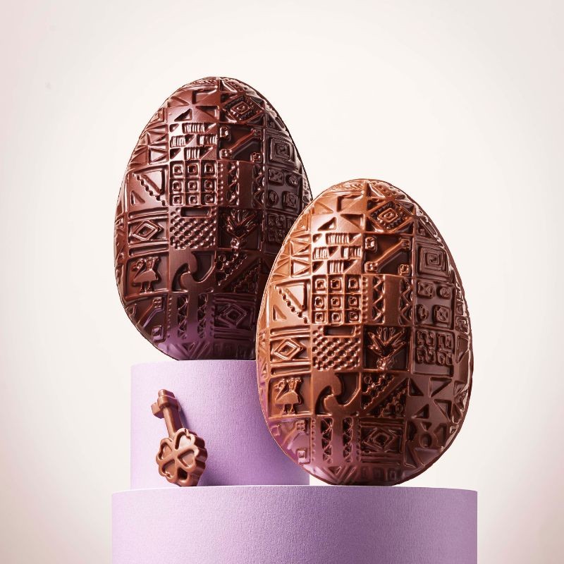 Œuf Weiss - Chocolat de Pâques noir 72% - 500g Œuf Weiss - Chocolat de Pâques noir 72% - 500g