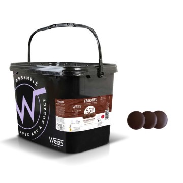 Chocolat de Pâtisserie - Noir Ybokawo 55% - 5kg