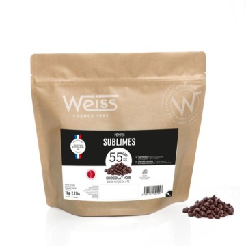 Pépites de chocolat noir 55% - Les Sublimes - 1kg