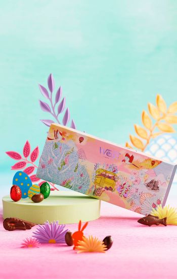 Coffret chocolats de Pâques