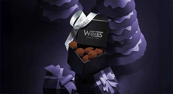 Spécialité de Noël - Coffret de chocolat 