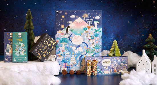 Collection chocolats de Noël