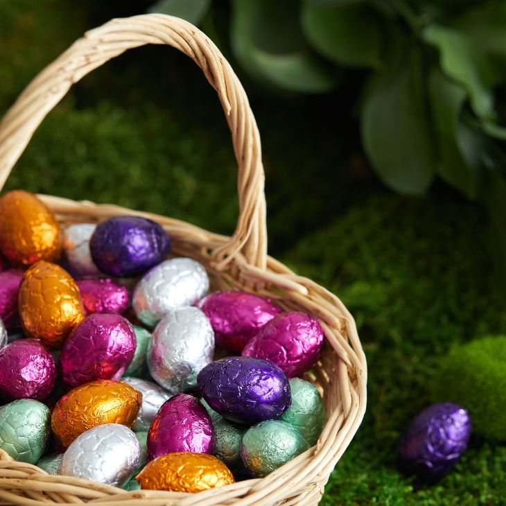 Oeufs en chocolat