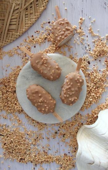Recette magnums gianduja noisette