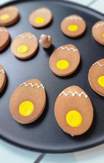 Biscuits de Pâques Chocolat Blanc