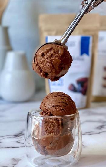 Recette gourmande sorbet chocolat